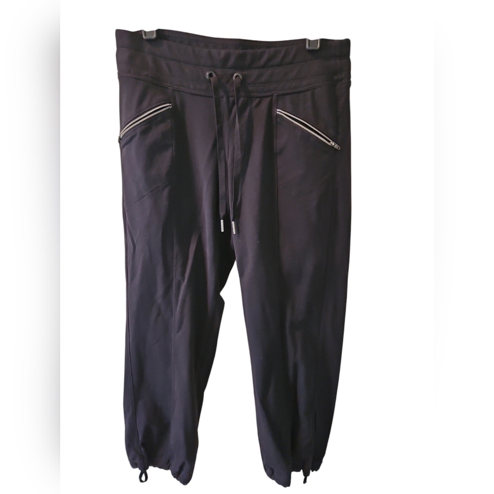 Athleta Women's Black Jogger cropped Pants size XS